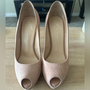 Giuseppe Zanotti Beige Heels Size 39 1/2